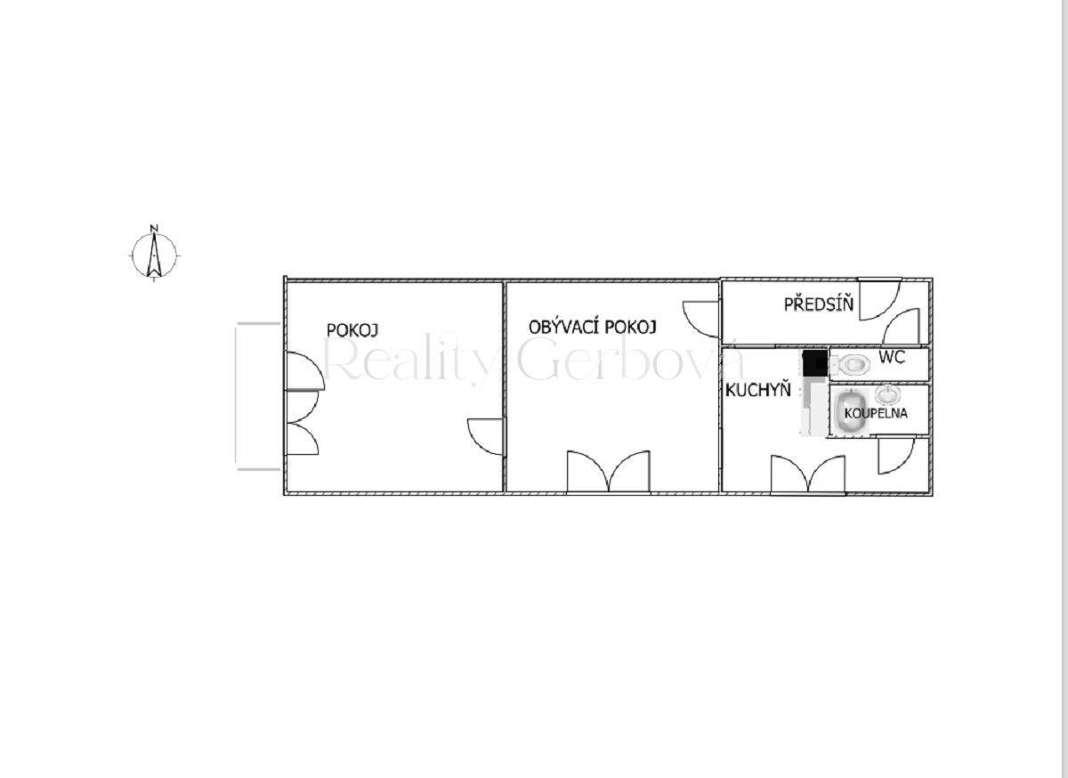 Prodej bytu 2+1 57 m² - foto 12