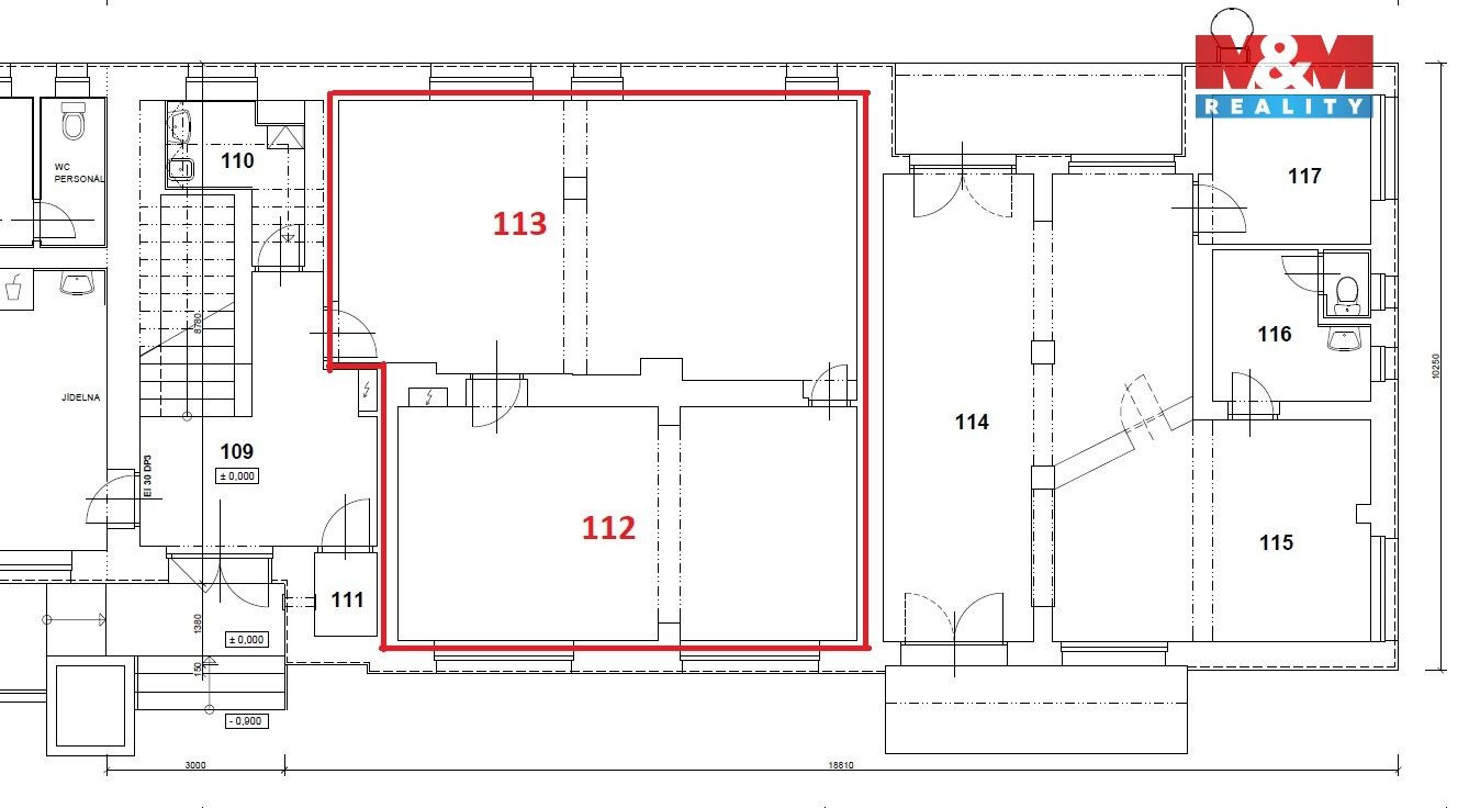 Pronájem komerčního prostoru 108 m² - foto 11
