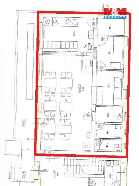 Pronájem komerčního prostoru 108 m² - foto 13