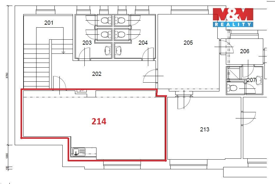 Pronájem komerčního prostoru 108 m² - foto 12