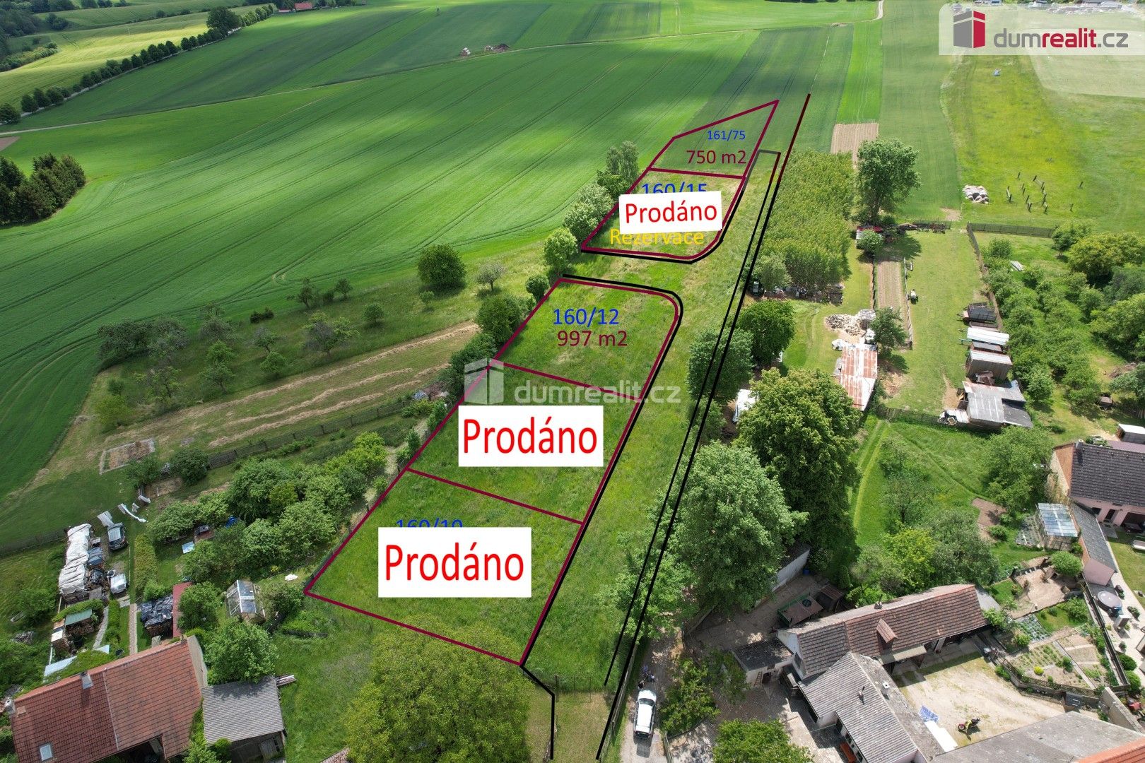 Prodej pozemku 971 m² - foto 1