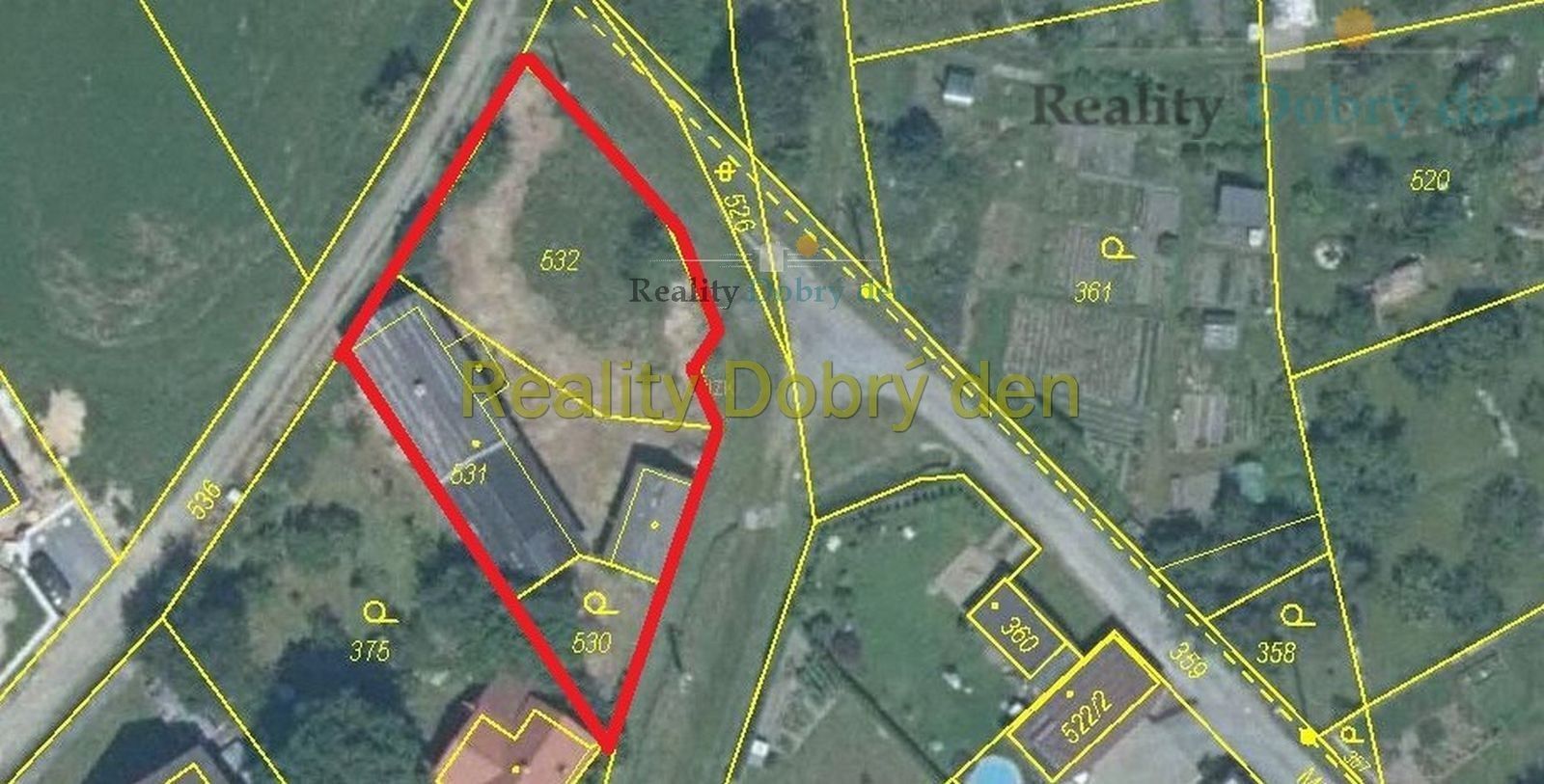 Prodej pozemku 863 m² - foto 1