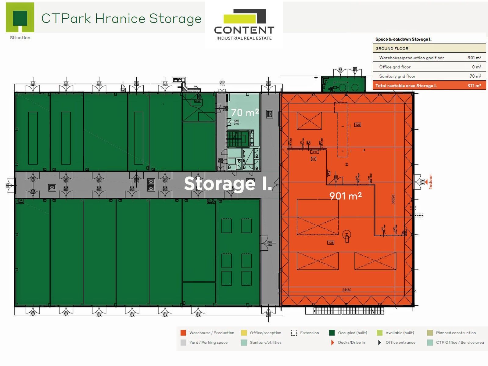 Pronájem komerčního prostoru 901 m² - foto 13