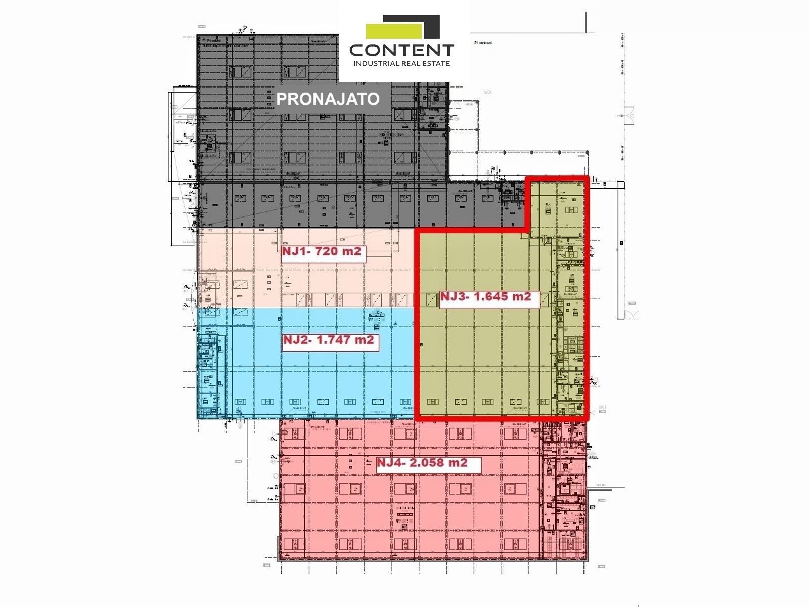 Pronájem komerčního prostoru 6170 m² - foto 17