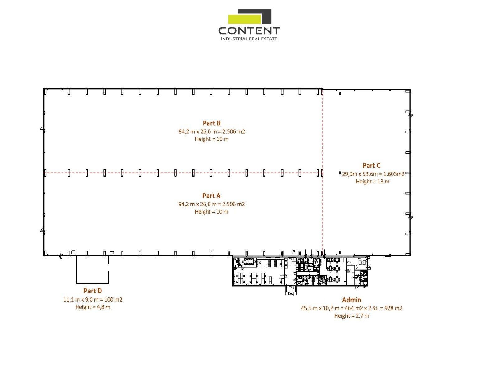 Pronájem komerčního prostoru 6500 m² - foto 6