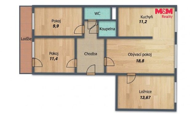 Prodej bytu 4+1 78 m² - foto 29