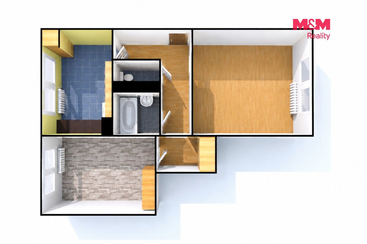 Prodej bytu 2+1 56 m² - foto 11