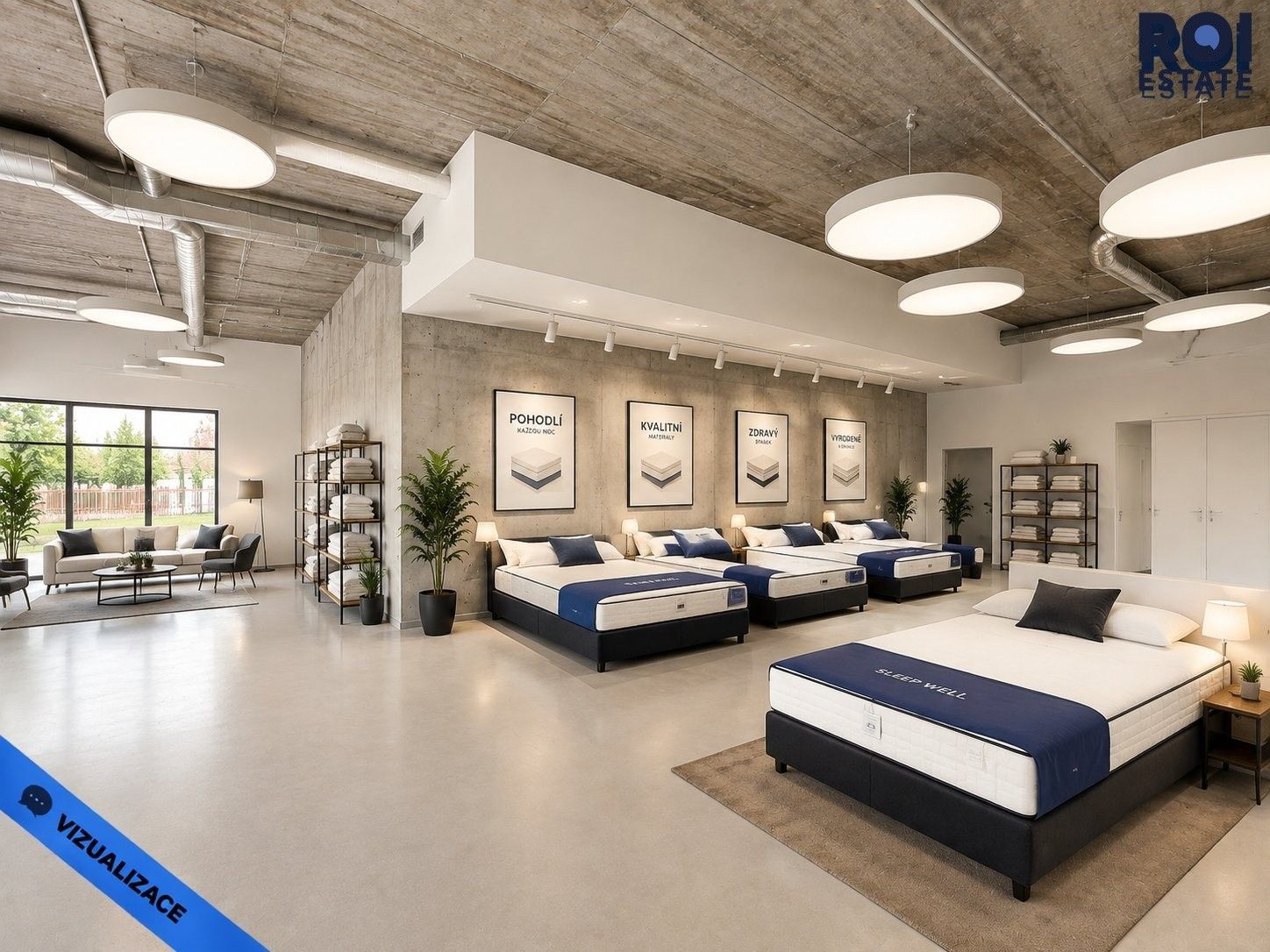 Pronájem komerčního prostoru 145 m² - foto 1