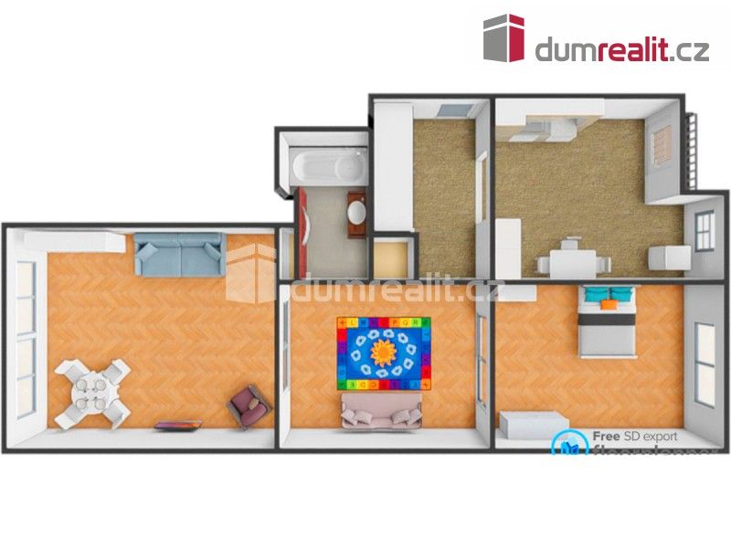 Prodej bytu 3+1 82 m² - foto 8