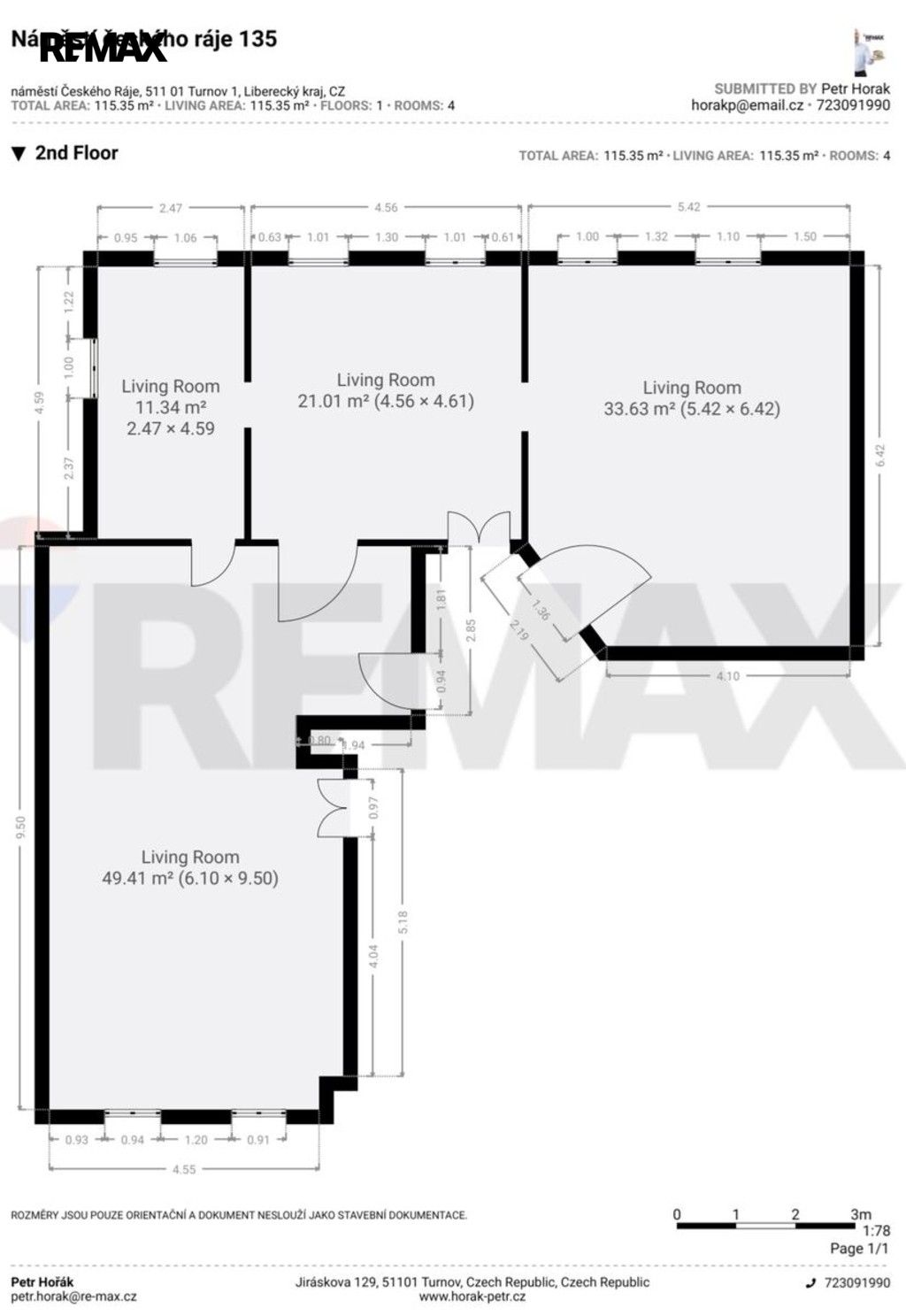 Pronájem komerčního prostoru 115 m² - foto 2