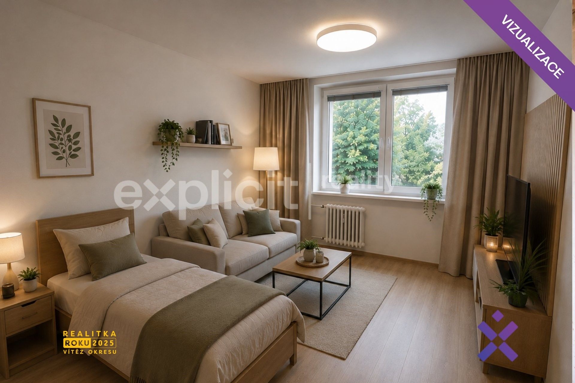Pronájem bytu 1+1 38 m² - foto 5