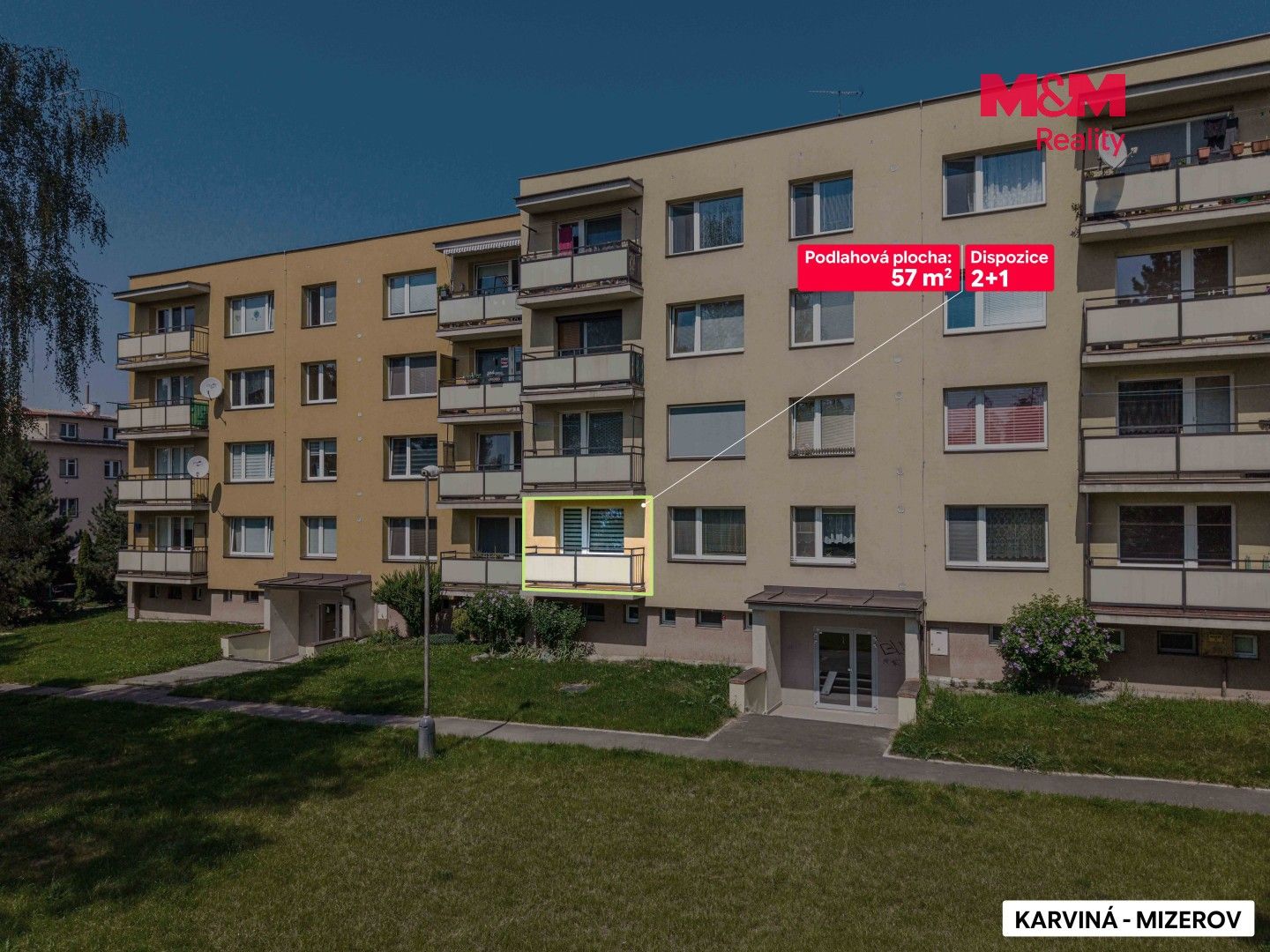 Prodej bytu 2+1 57 m² - foto 9