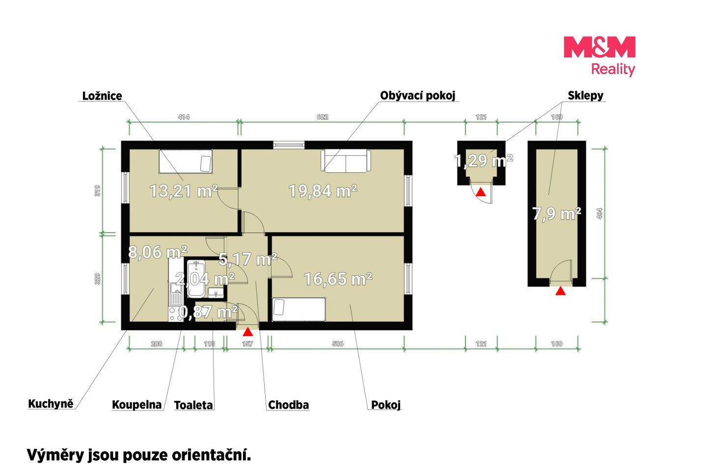 Prodej bytu 3+1 70 m² - foto 4