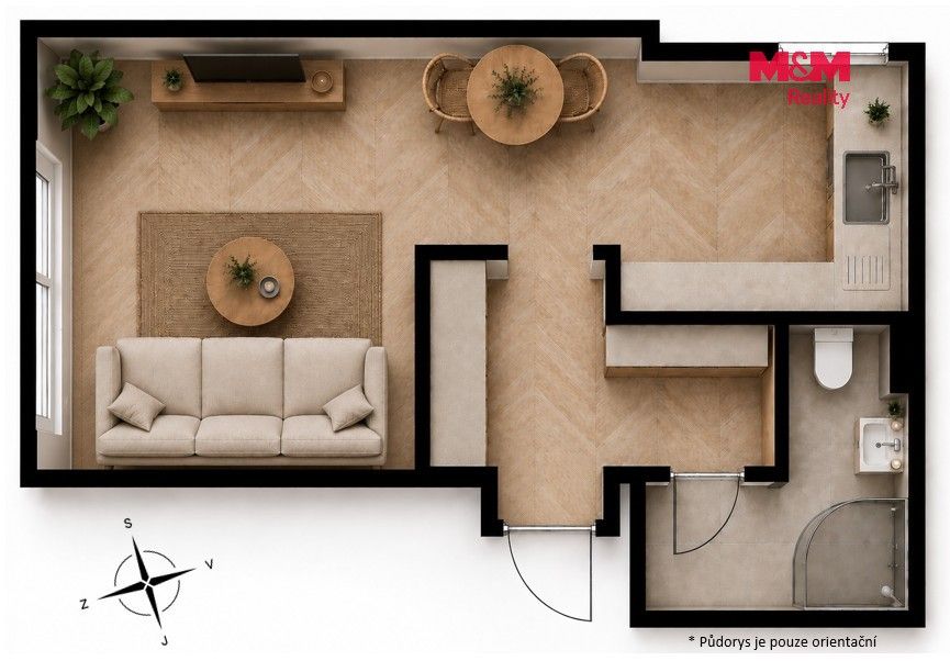 Prodej bytu 1+kk 28 m² - foto 6