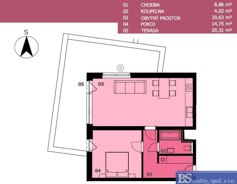 Prodej bytu 2+kk 60 m² - foto 27