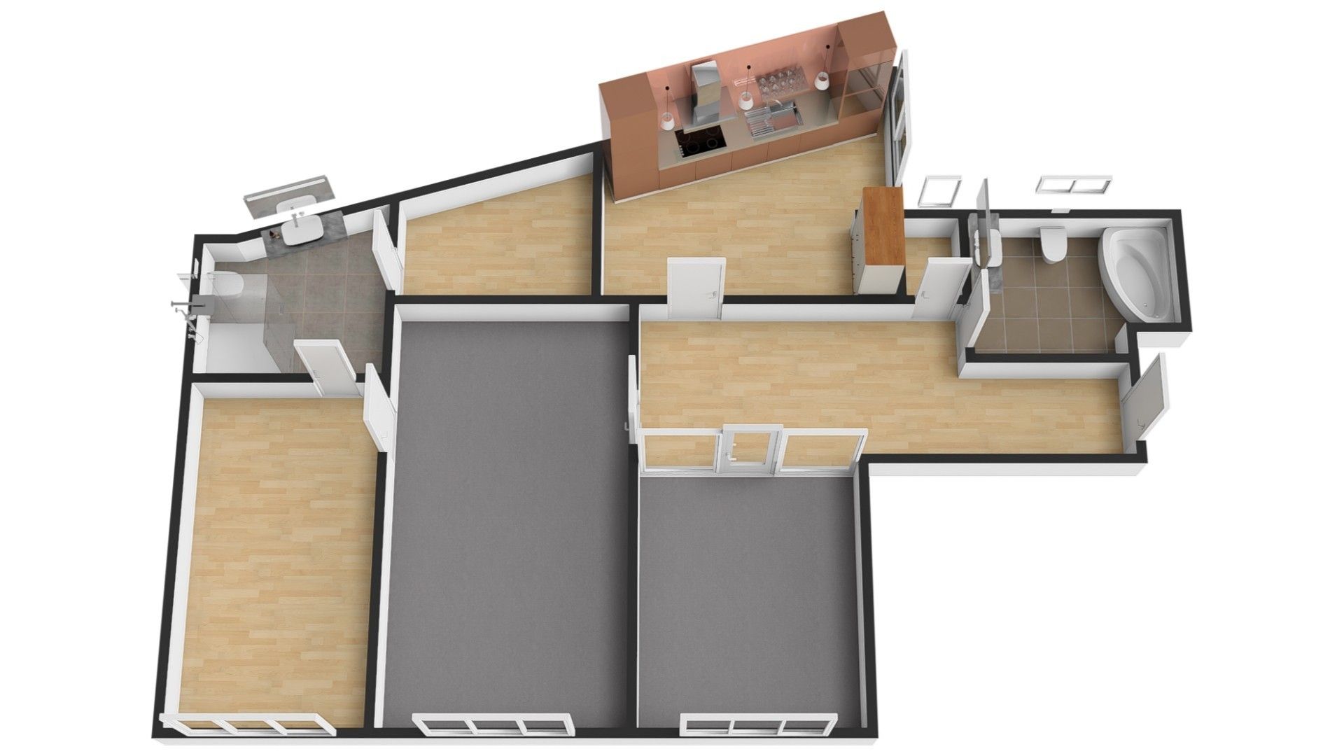 Pronájem bytu 3+1 97 m² - foto 8