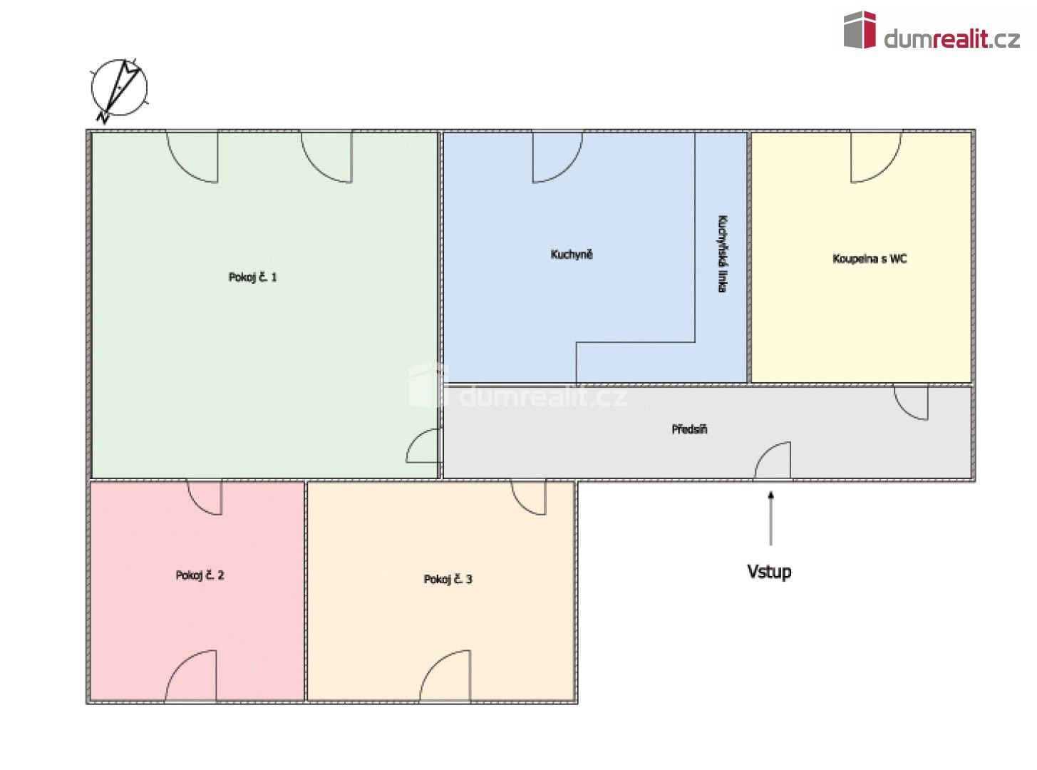 Pronájem bytu 3+1 62 m² - foto 22