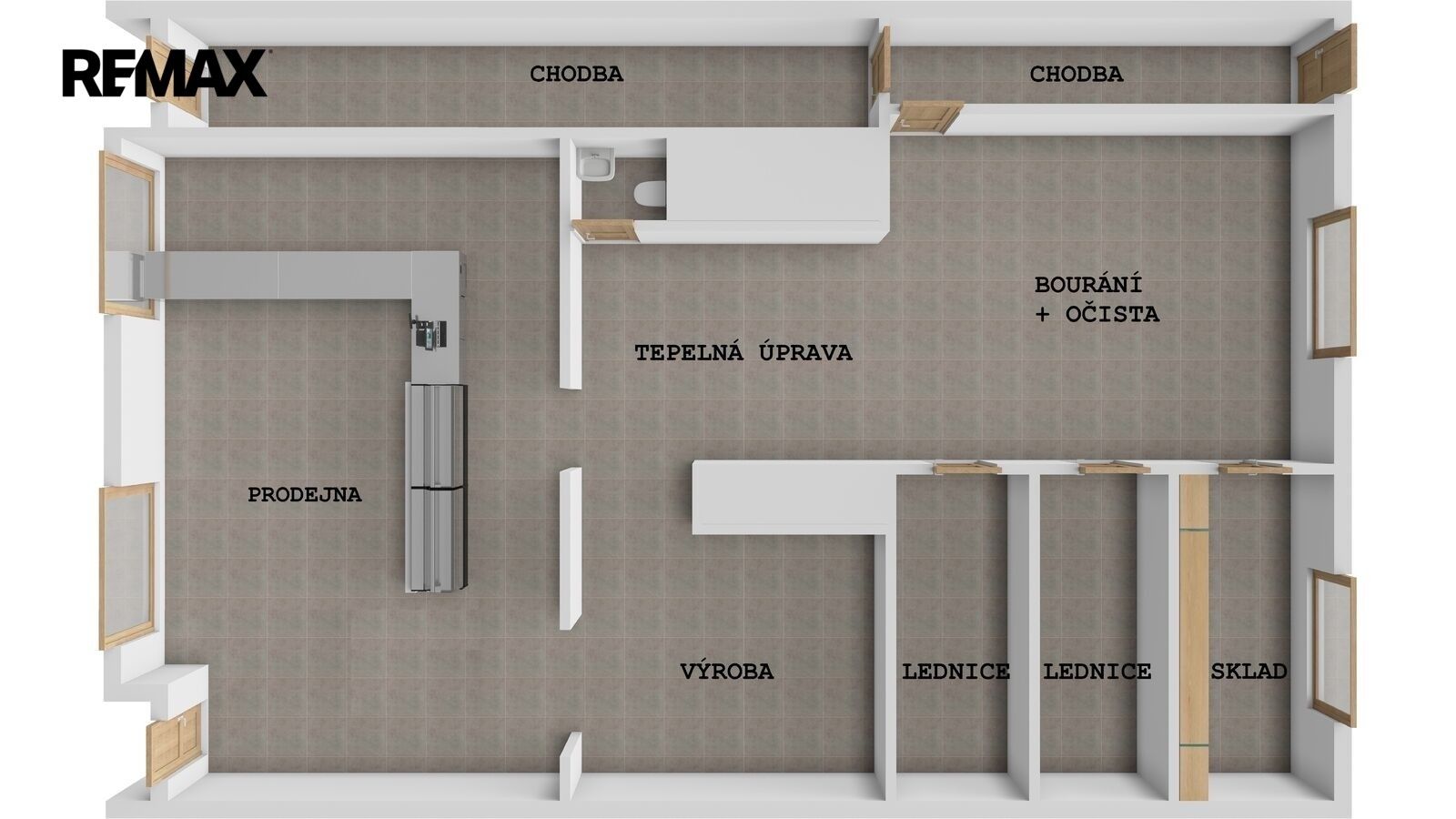 Pronájem komerčního prostoru 126 m² - foto 19