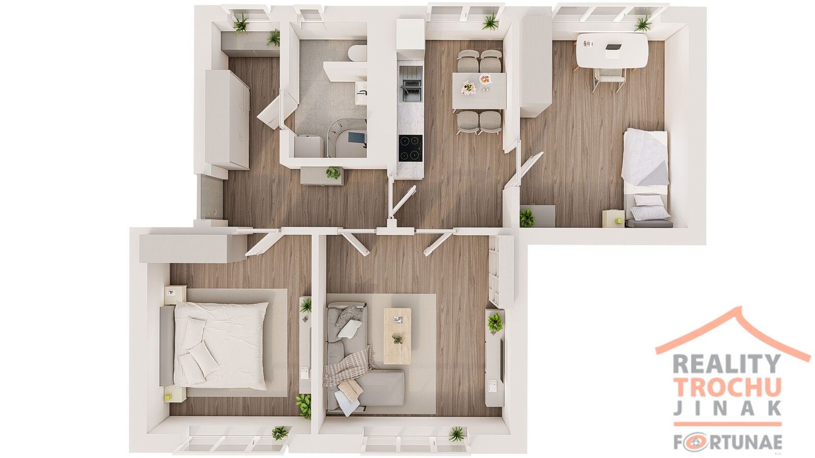 Prodej bytu 3+1 71 m² - foto 3
