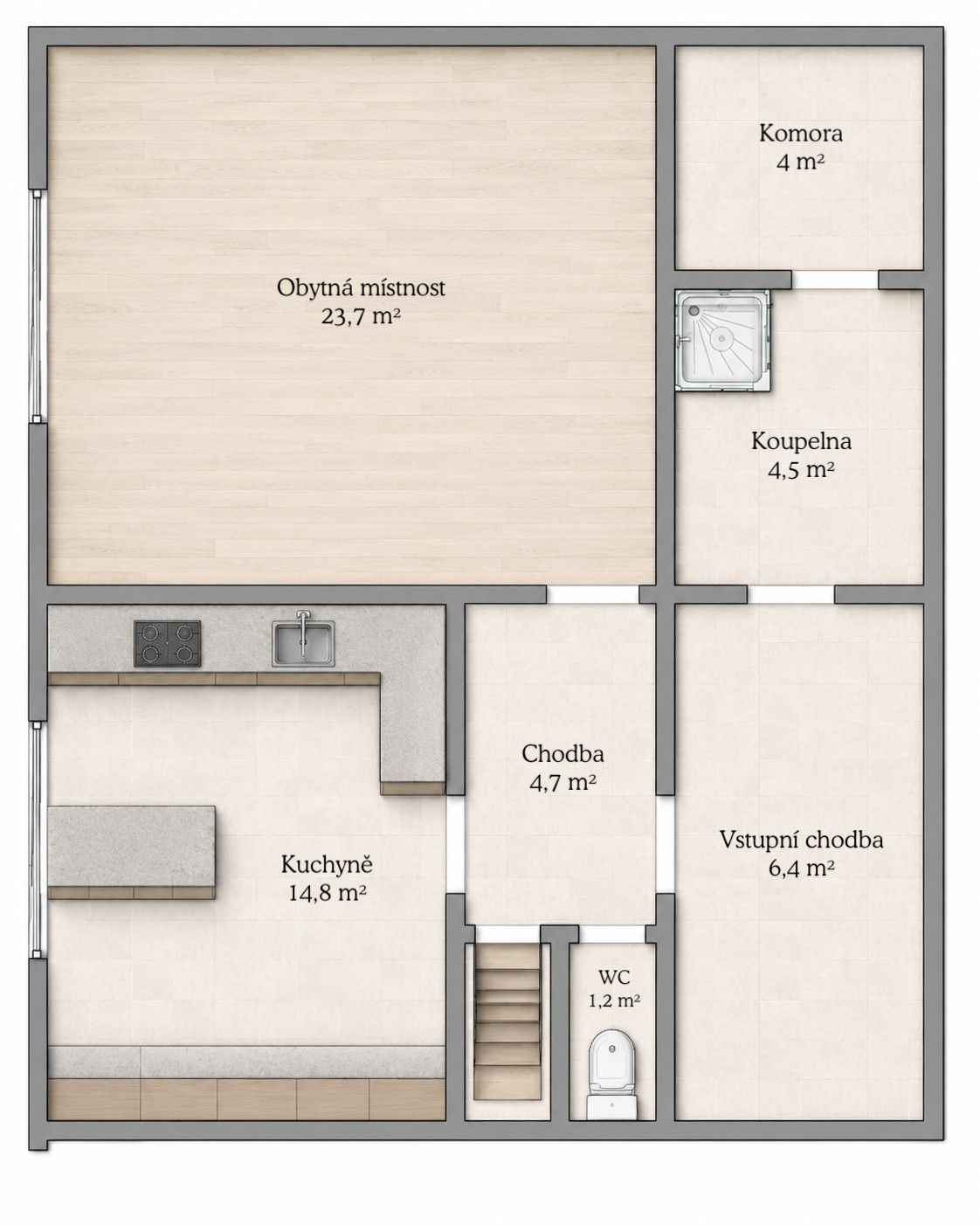 Prodej domu 60 m² - foto 19