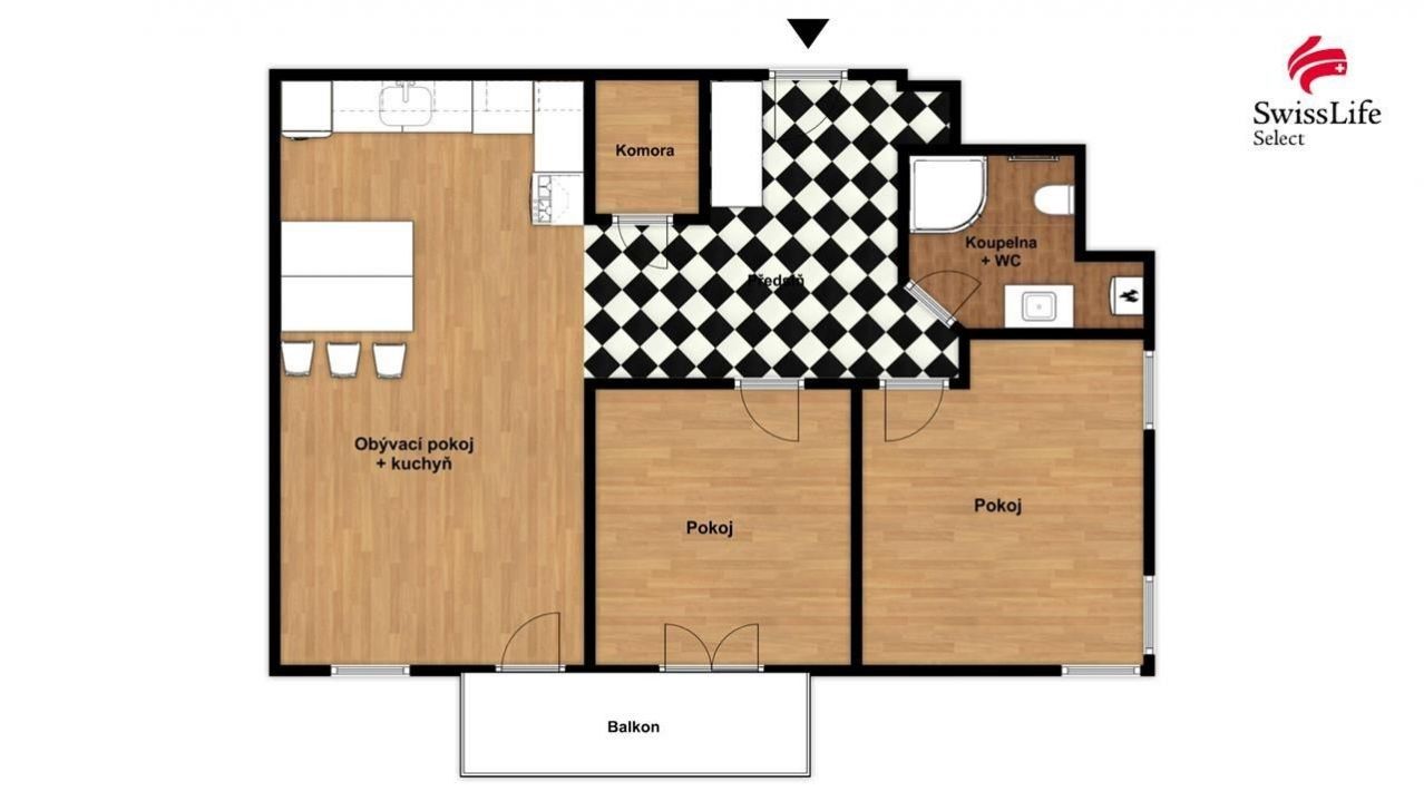 Prodej bytu 3+kk 66 m² - foto 15