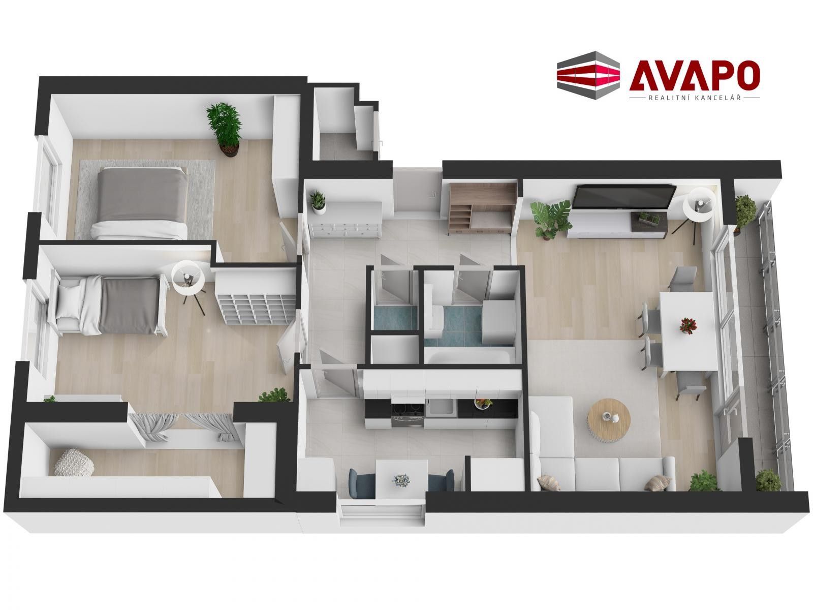 Prodej bytu 3+1 71 m² - foto 10