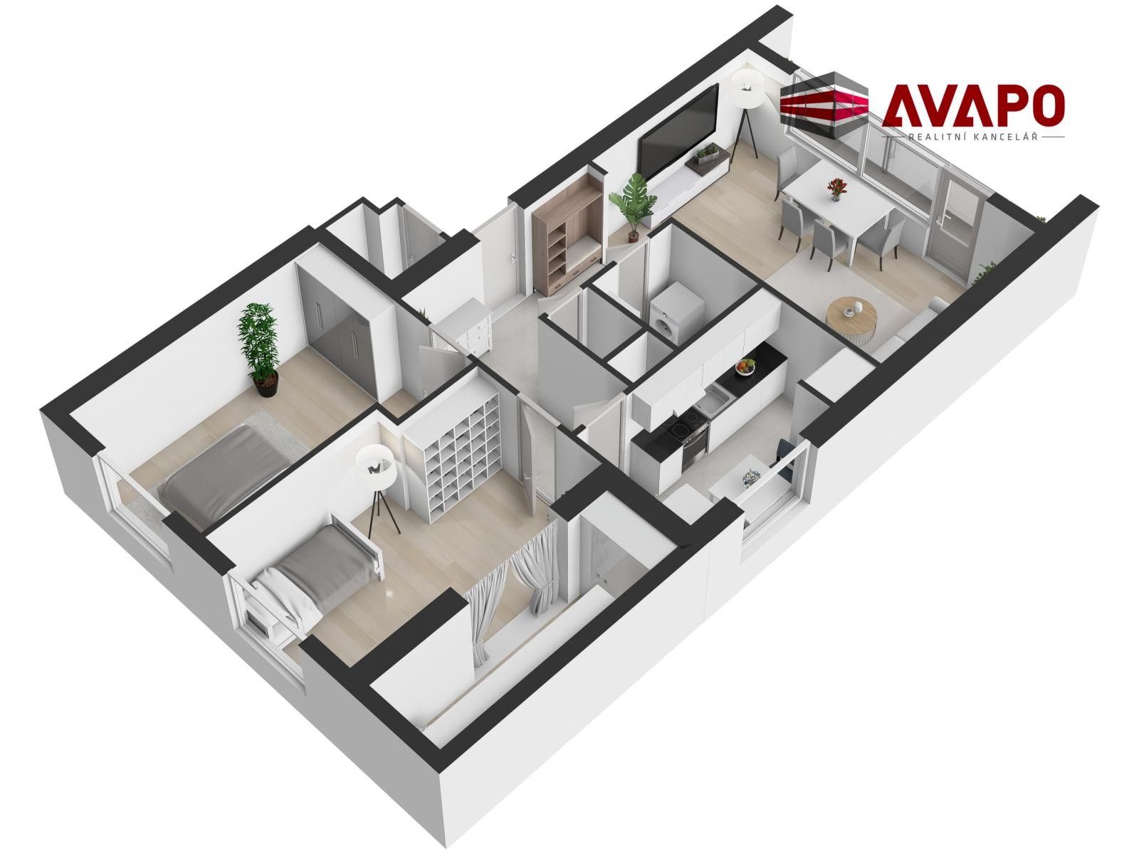 Prodej bytu 3+1 71 m² - foto 14