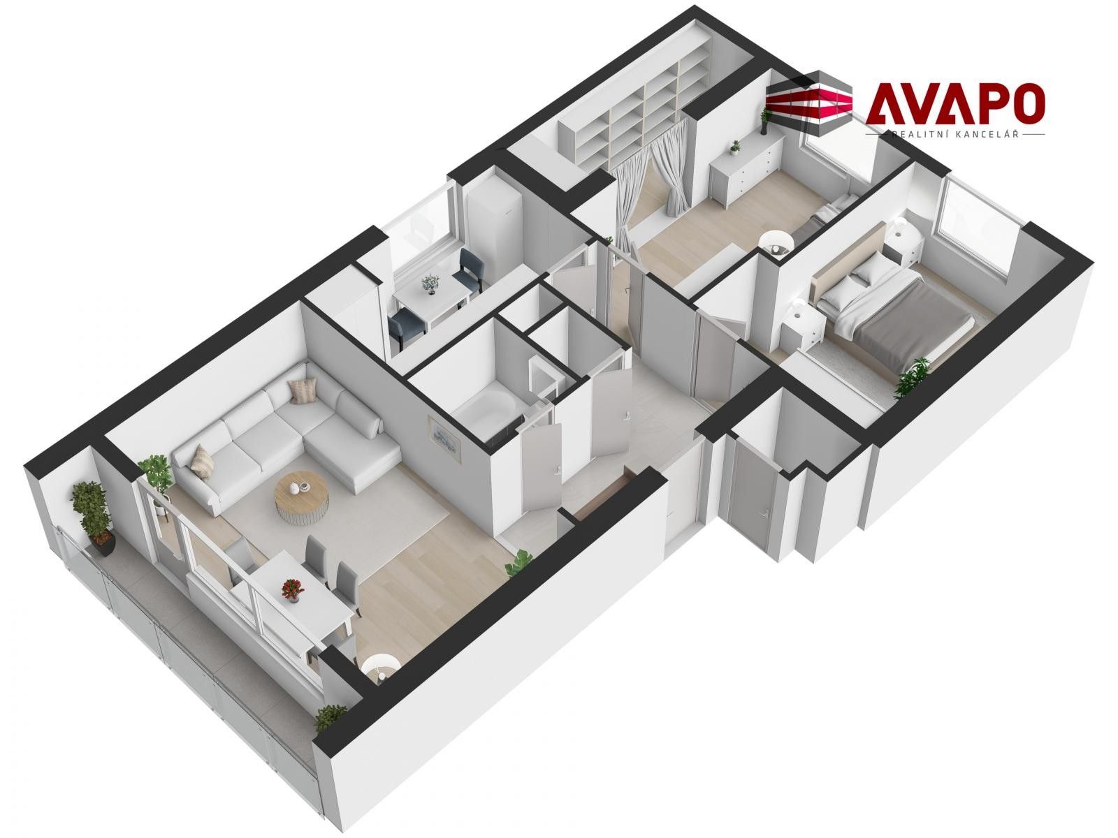 Prodej bytu 3+1 71 m² - foto 20