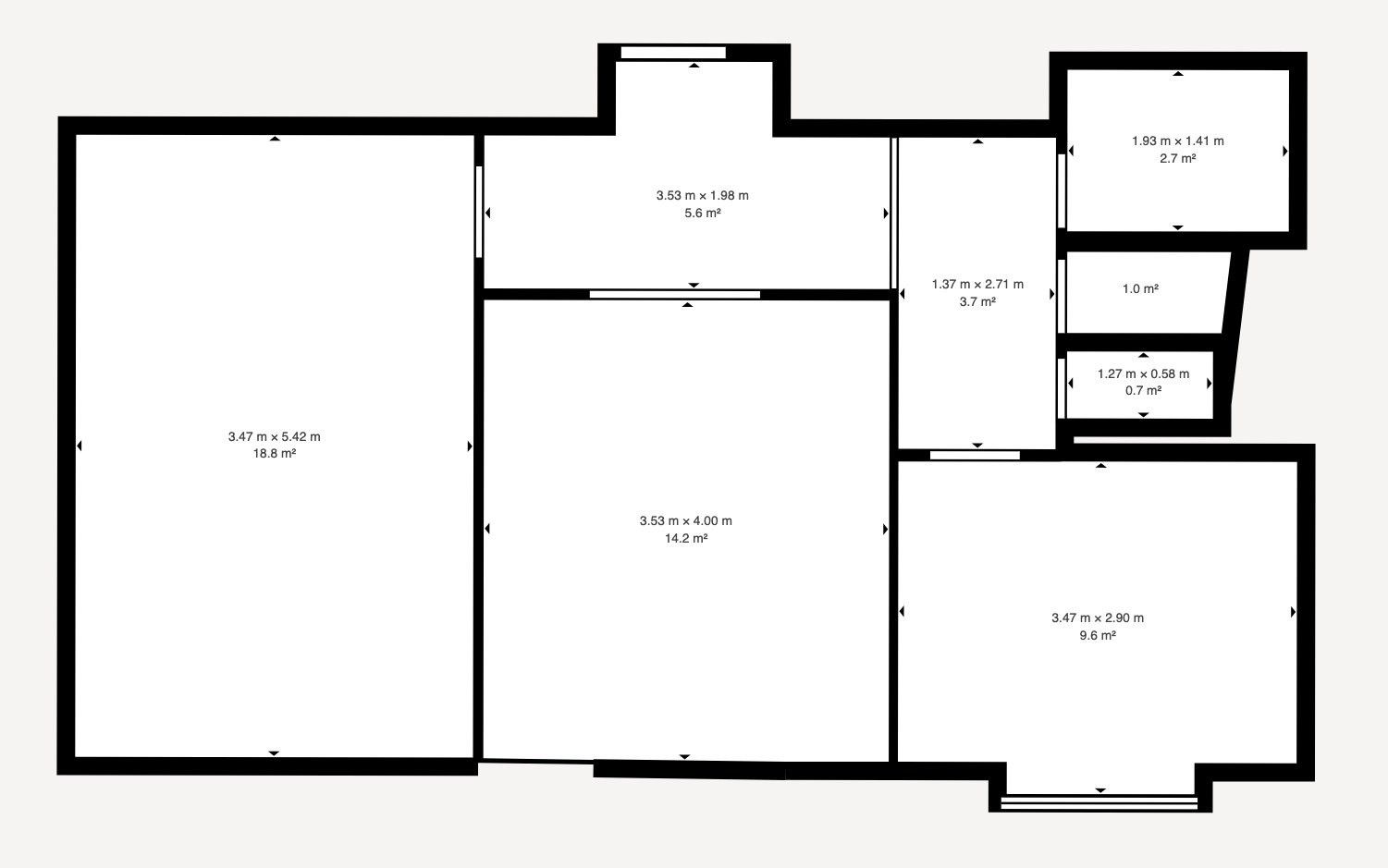 Pronájem bytu 2+1 55 m² - foto 12