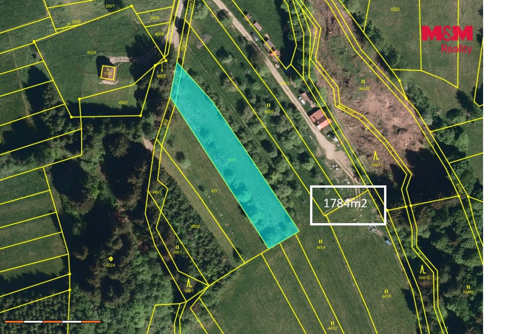 Prodej pozemku 1784 m² - foto 2
