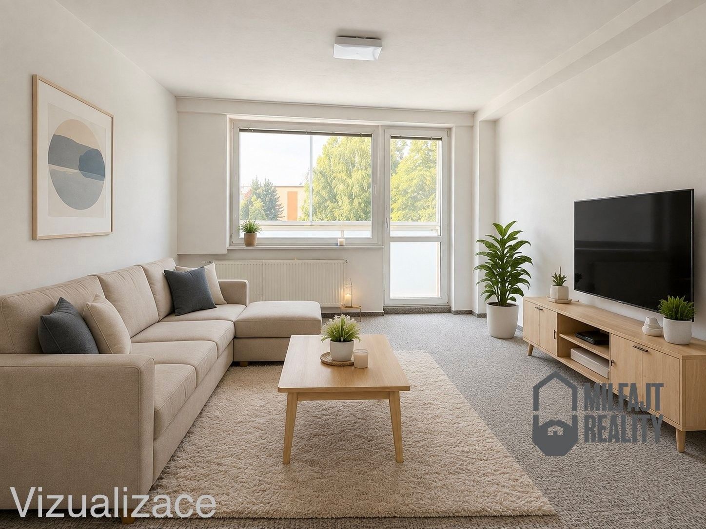 Pronájem bytu 3+1 79 m² - foto 1