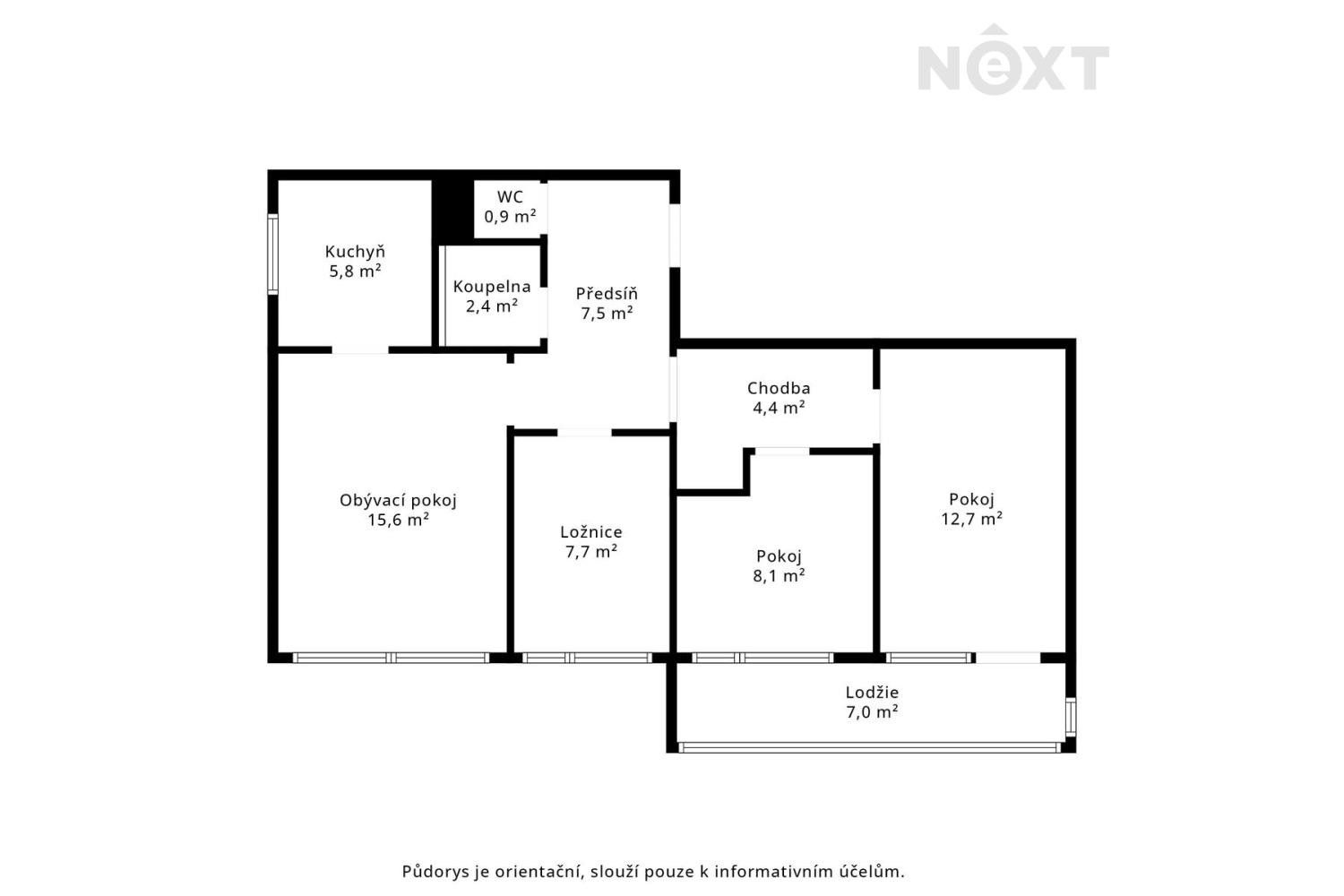 Prodej bytu 4+1 67 m² - foto 17