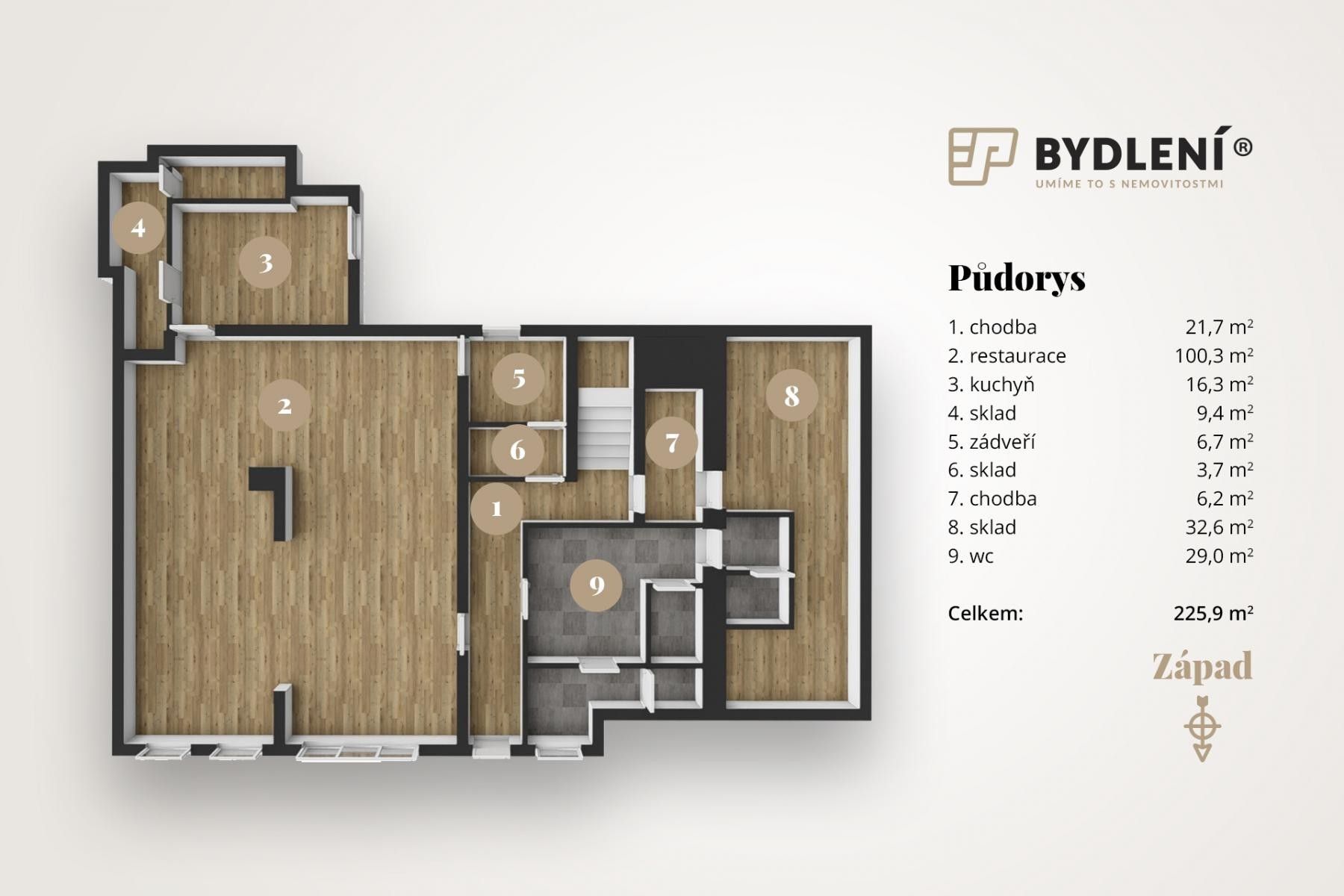 Pronájem komerčního prostoru 330 m² - foto 5