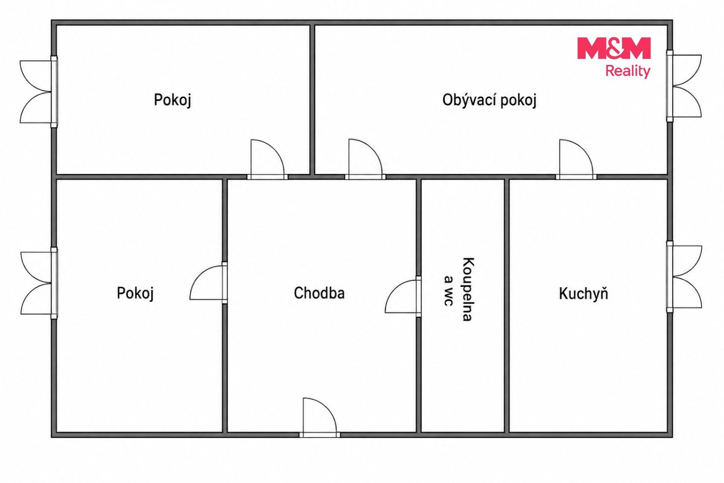 Pronájem bytu 3+1 66 m² - foto 14