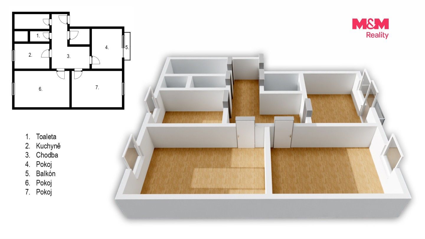 Prodej bytu 3+1 79 m² - foto 4