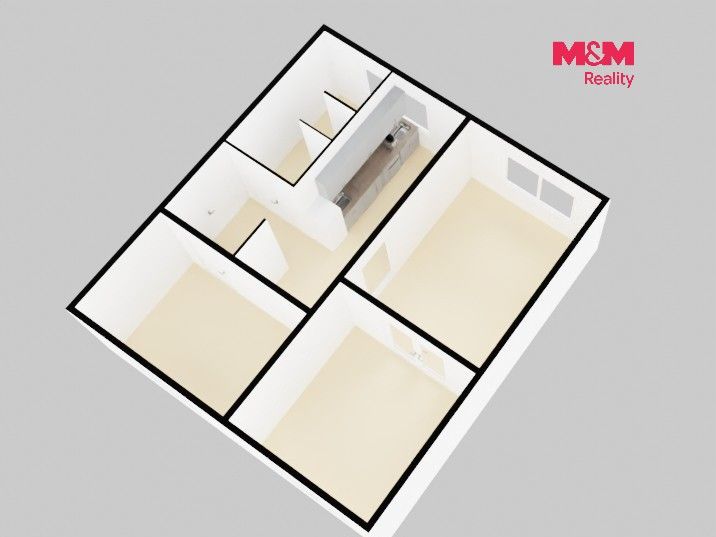 Pronájem bytu 3+1 66 m² - foto 10