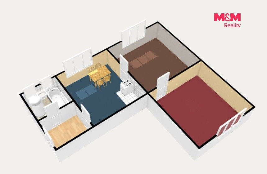 Prodej bytu 2+1 57 m² - foto 10