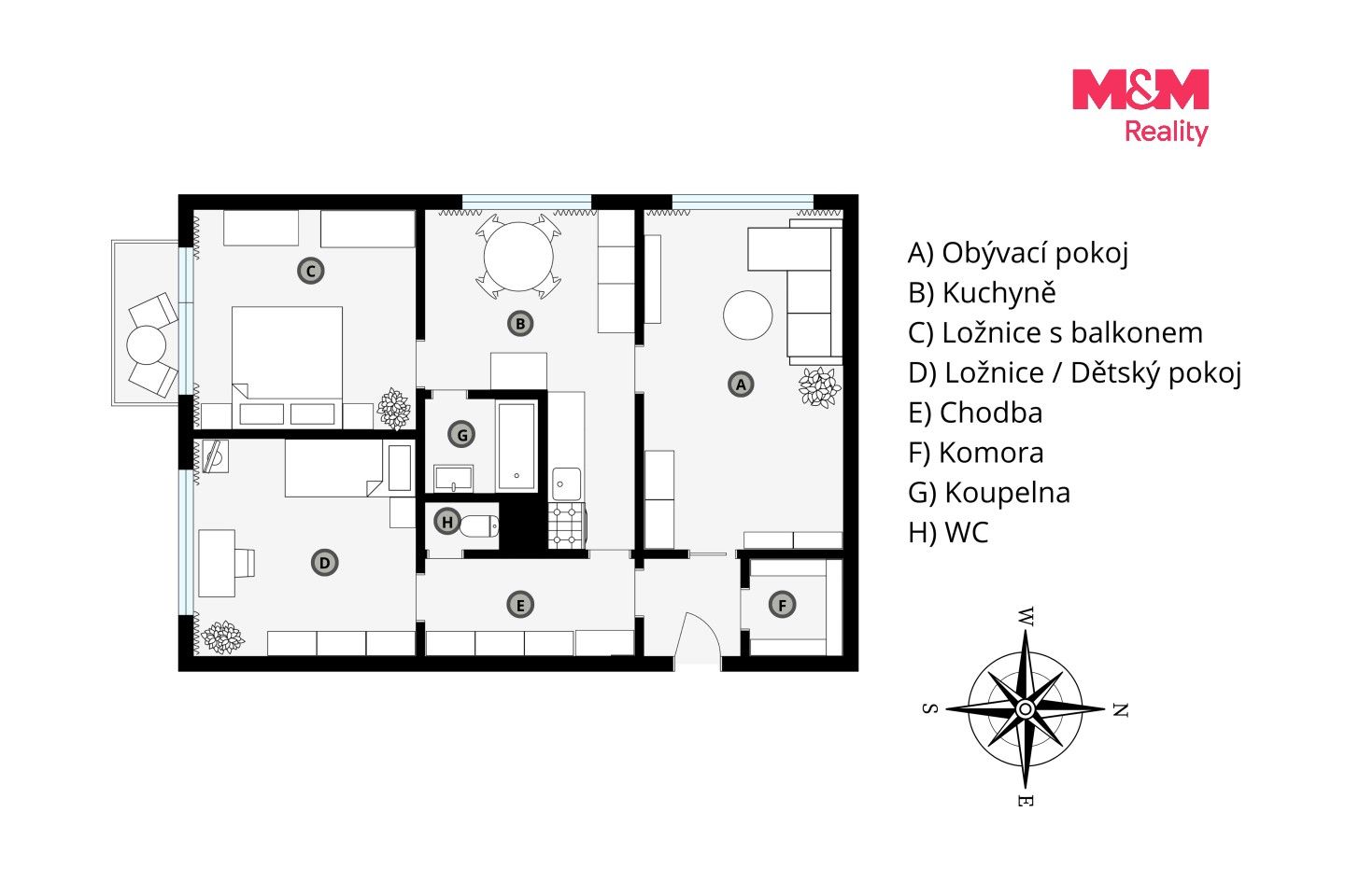 Prodej bytu 3+1 72 m² - foto 21