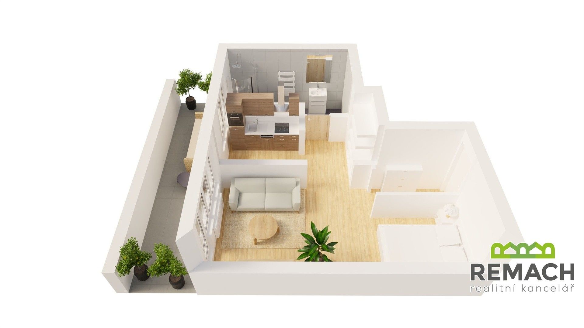 Pronájem bytu 1+kk 33 m² - foto 15