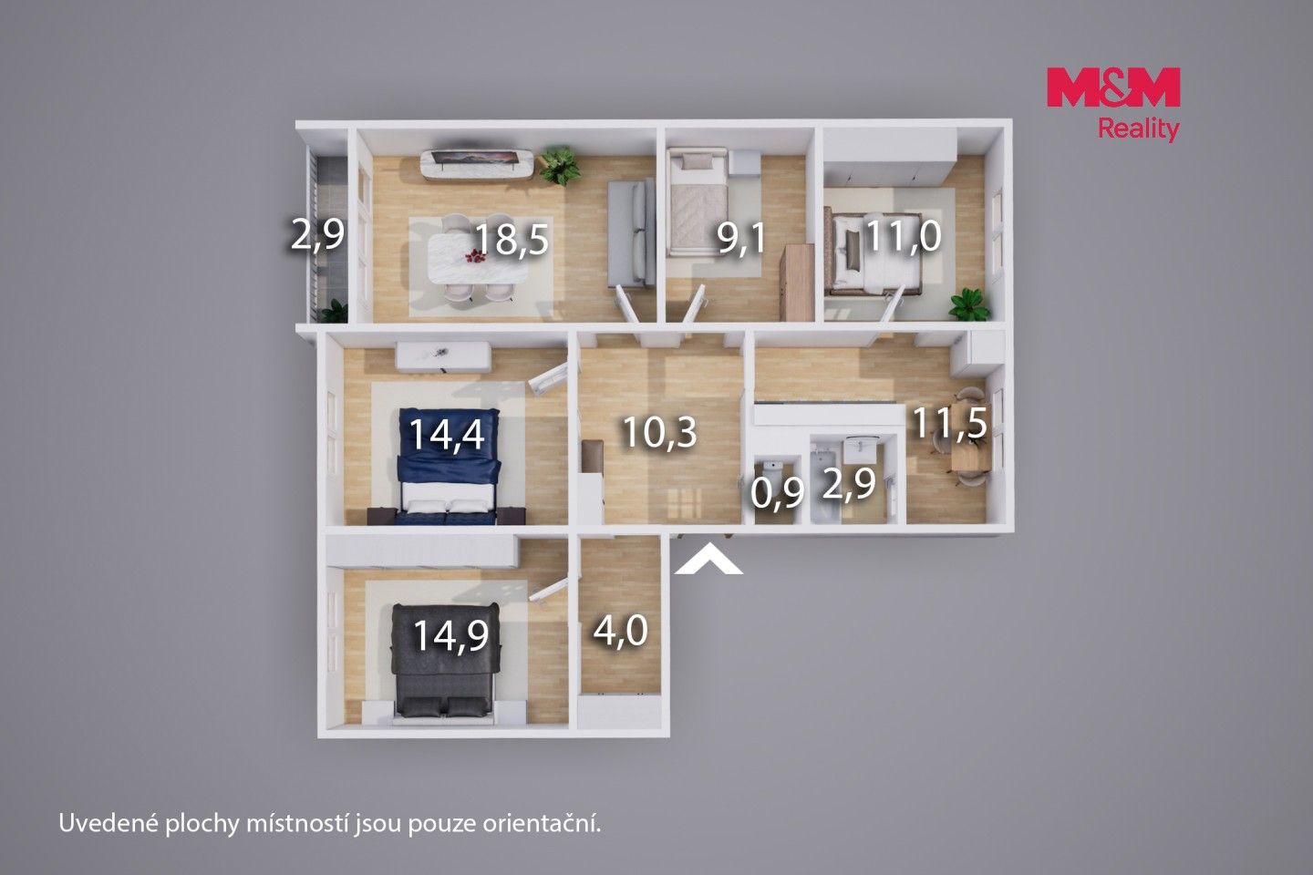 Prodej bytu 4+1 99 m² - foto 17