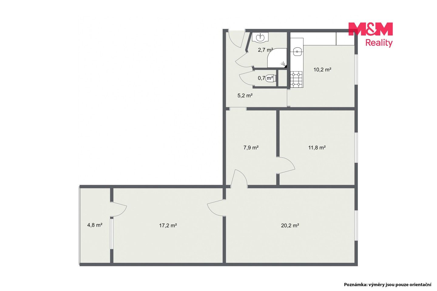 Prodej bytu 3+1 81 m² - foto 15