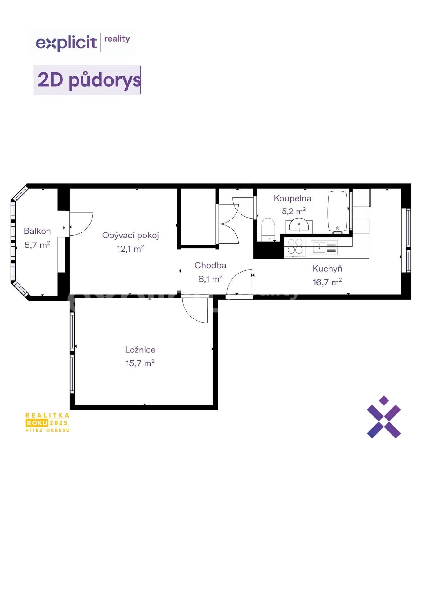 Prodej bytu 2+1 55 m² - foto 26