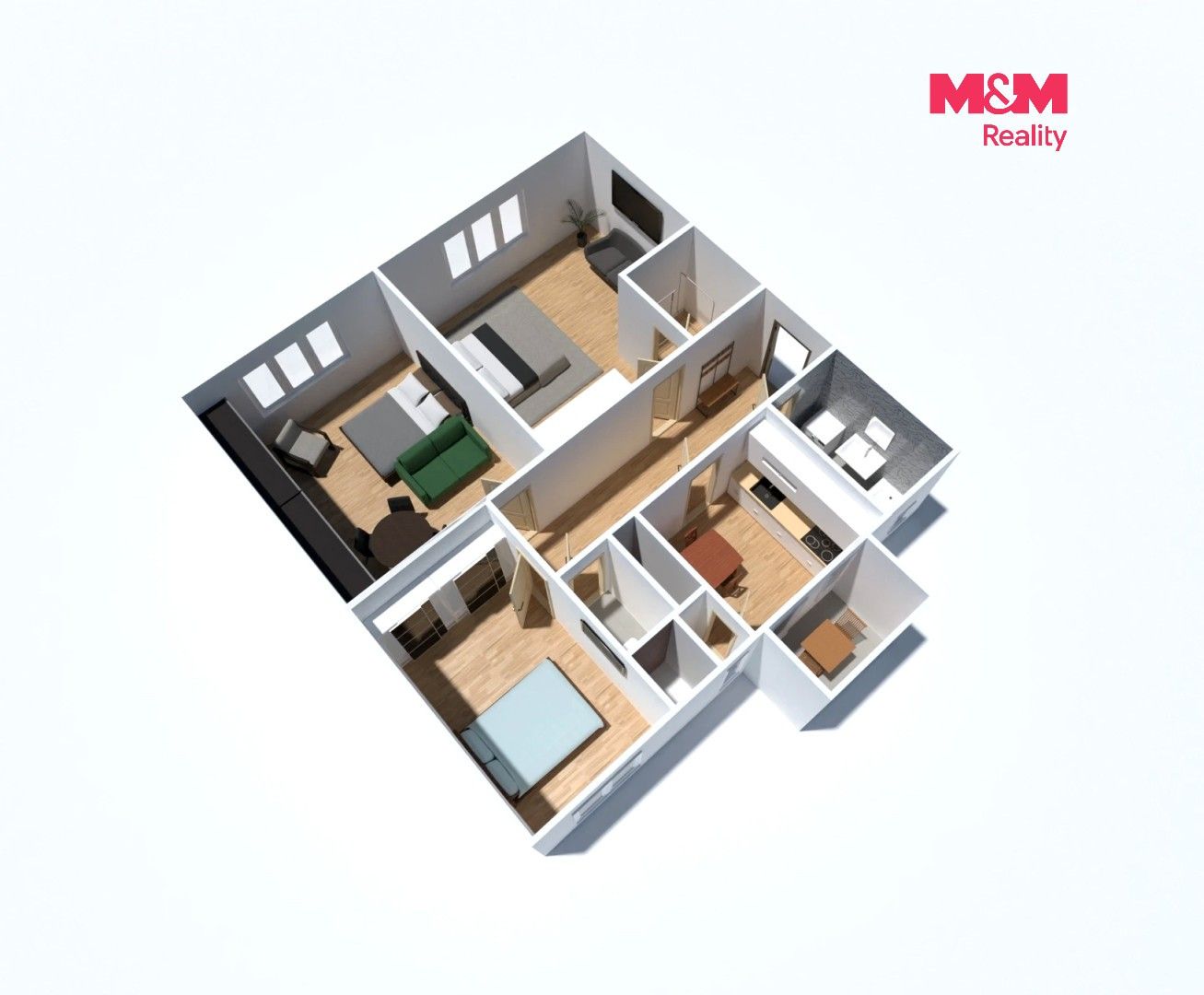 Prodej bytu 3+1 99 m² - foto 4