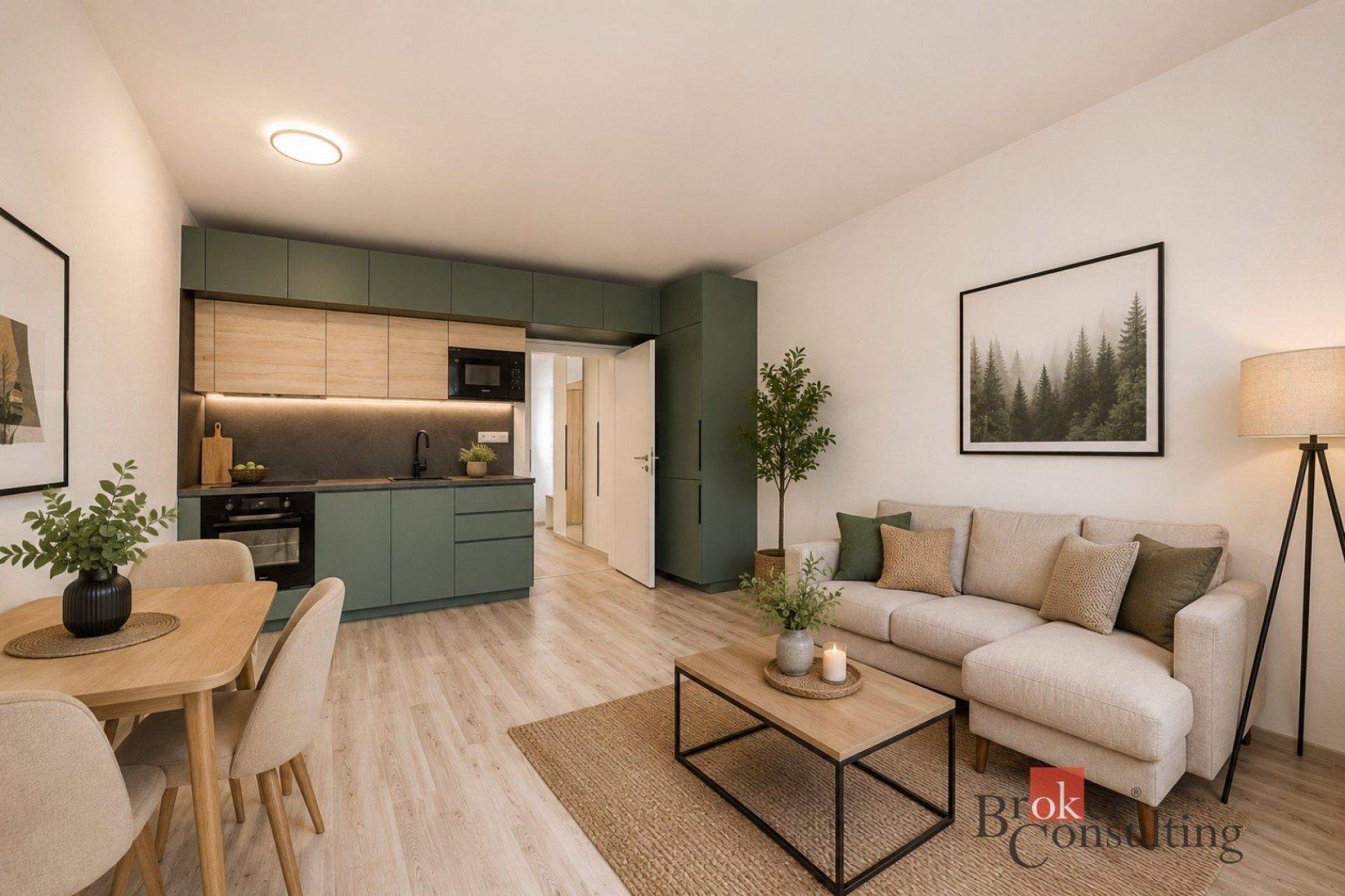 Pronájem bytu 1+kk 38 m² - foto 1