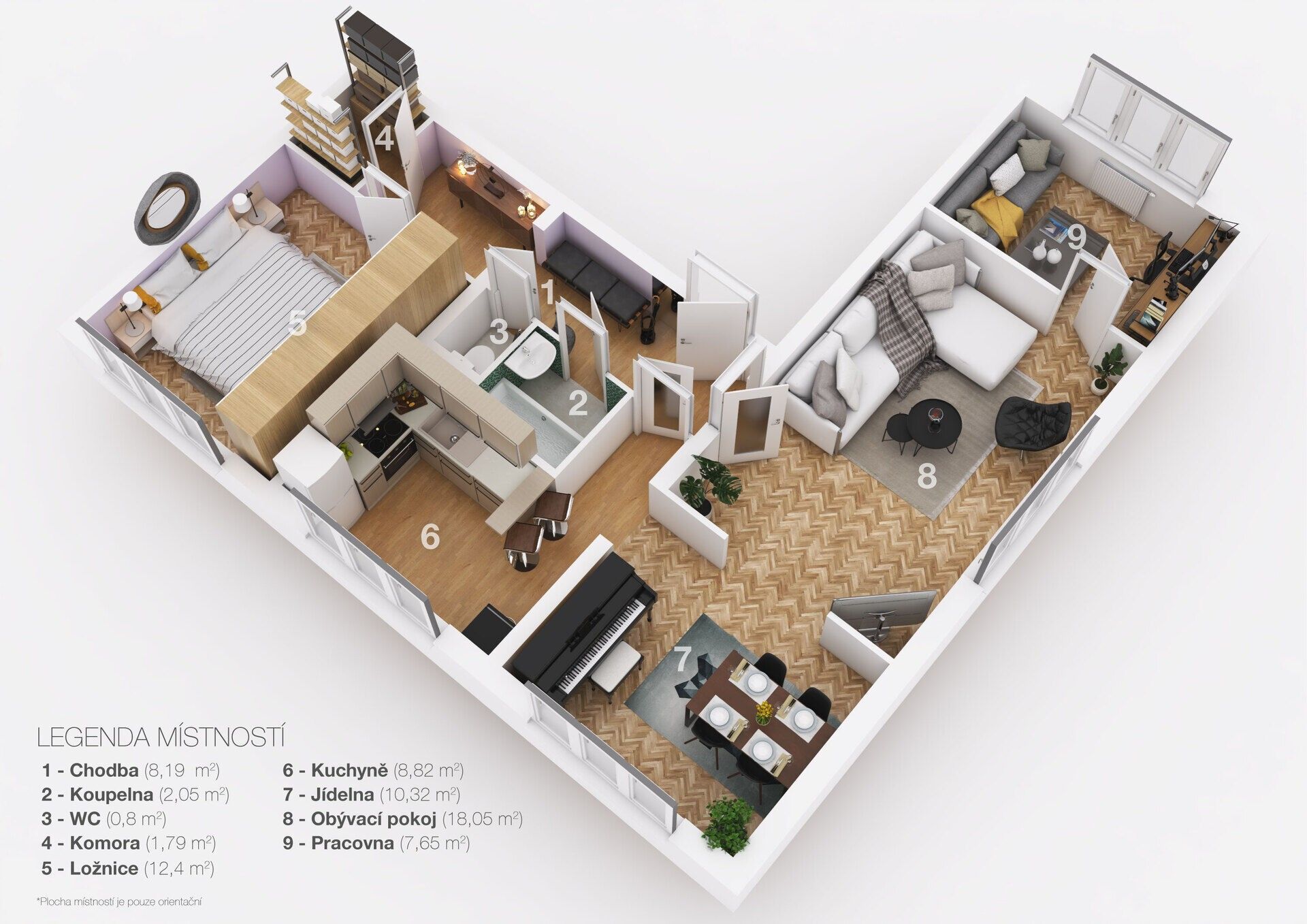 Prodej bytu 4+1 70 m² - foto 17