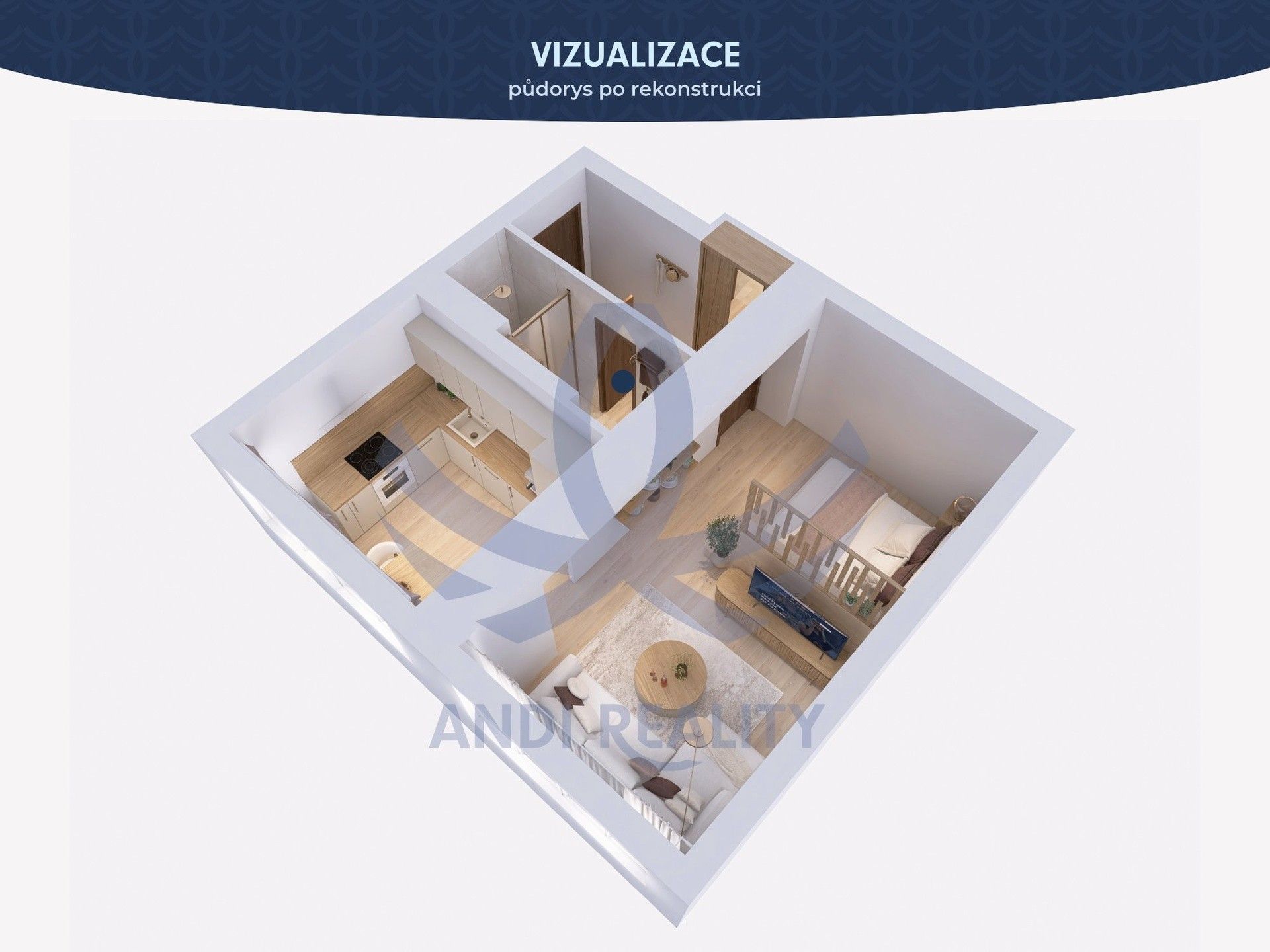 Prodej bytu 1+1 44 m² - foto 21