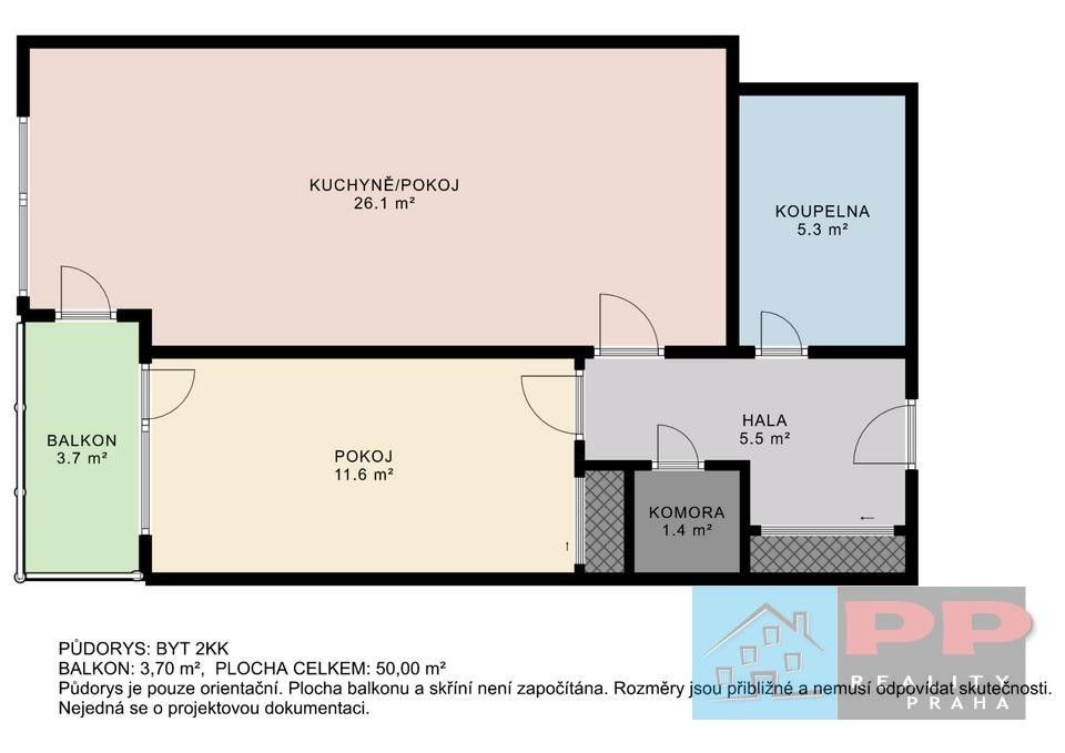Prodej bytu 2+kk 54 m² - foto 20