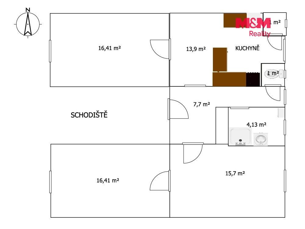 Prodej bytu 3+1 76 m² - foto 5