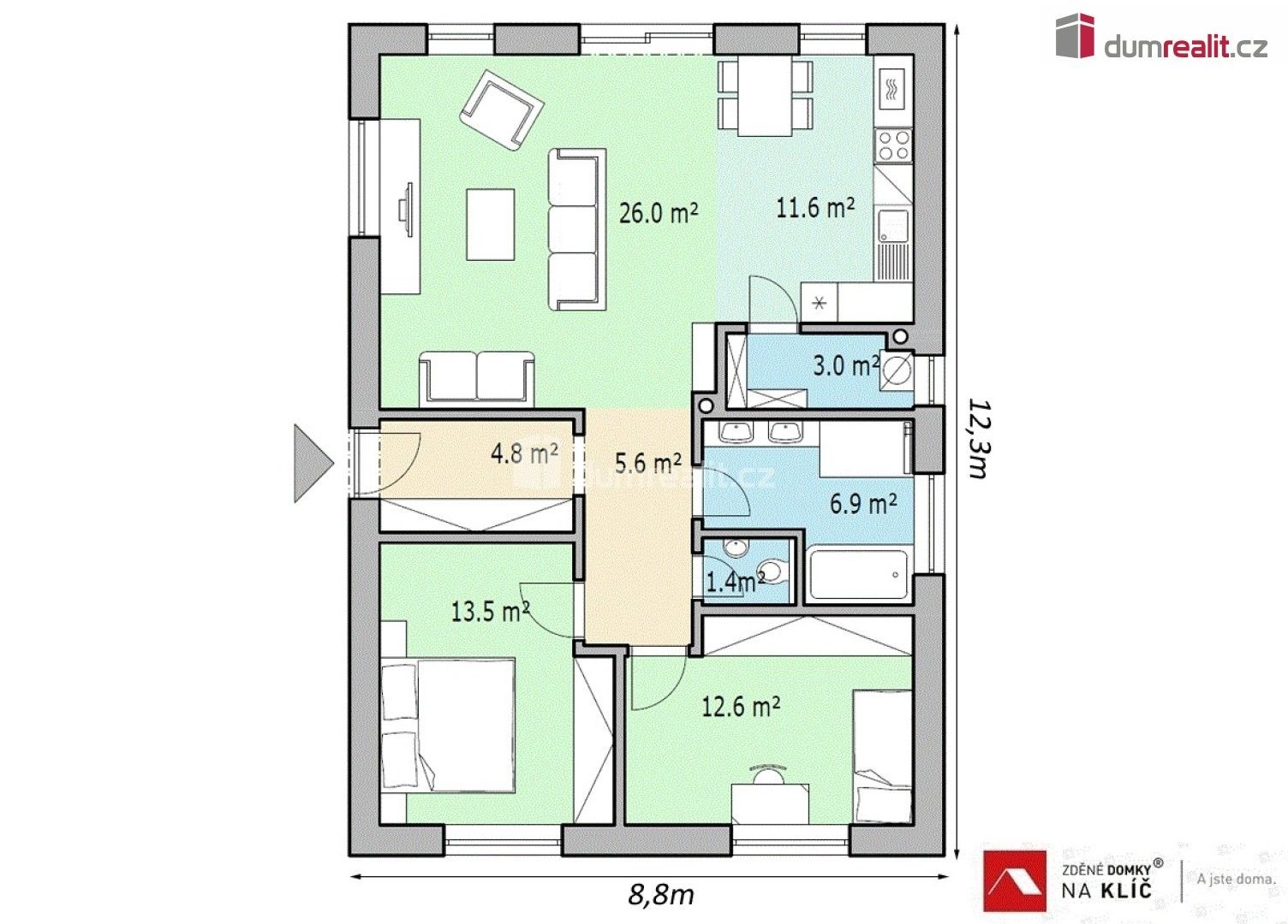 Prodej domu 85 m² - foto 8