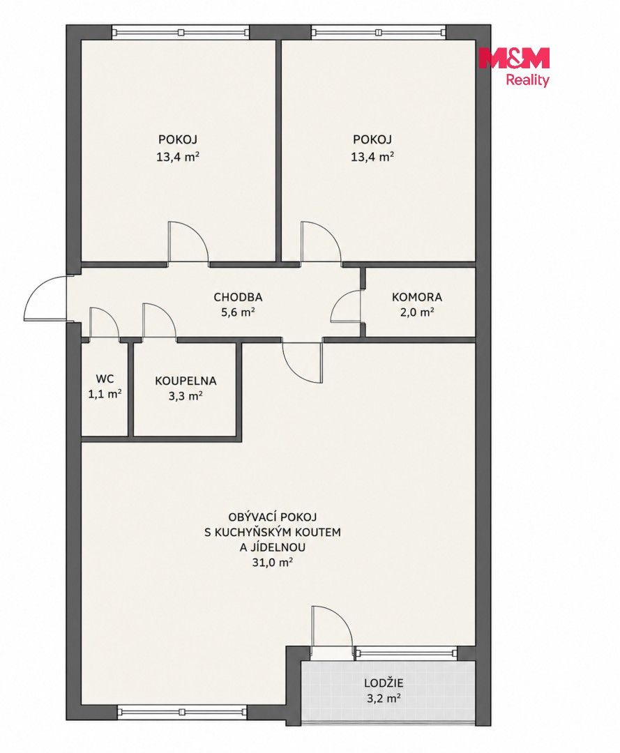 Prodej bytu 3+kk 72 m² - foto 5
